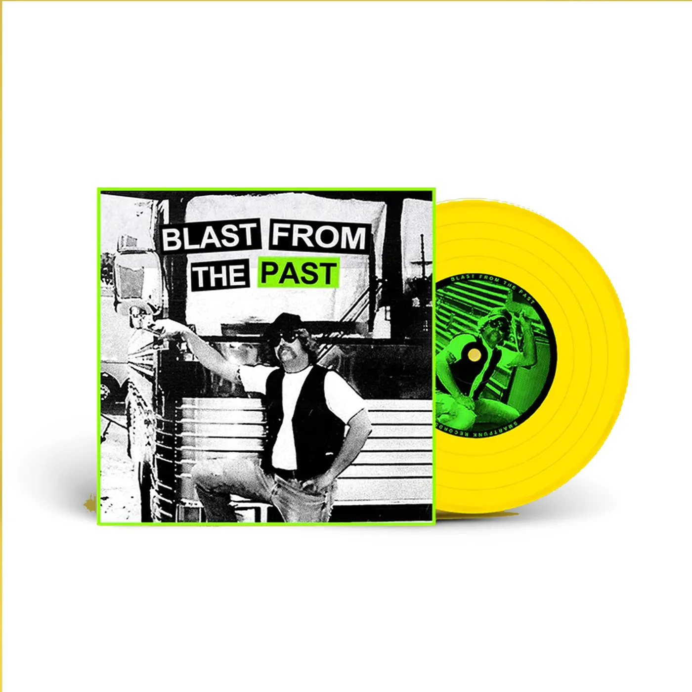 Chris DeMakes Blast From The Past / All American Asshole 7" (Yellow Vinyl)