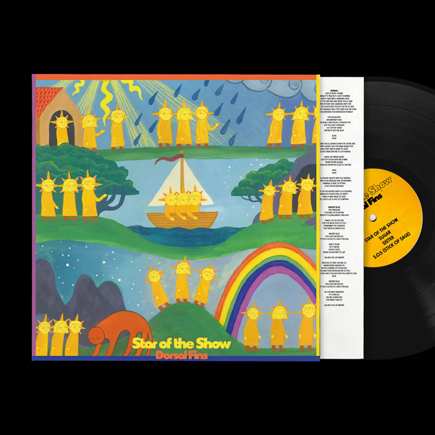 Dorsal Fins Star Of The Show LP (Black - Signed) (Vinyl)