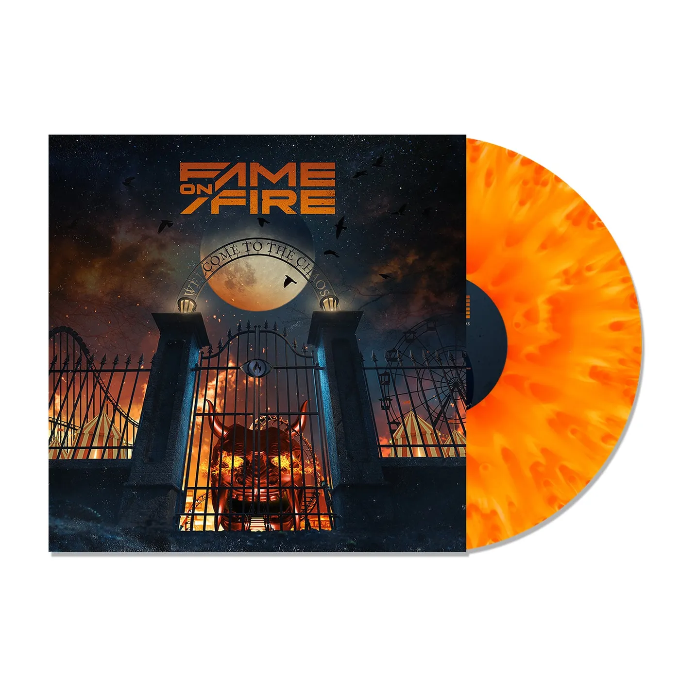 Fame on Fire Welcome To The Chaos LP (Cloudy Orange) (Vinyl)