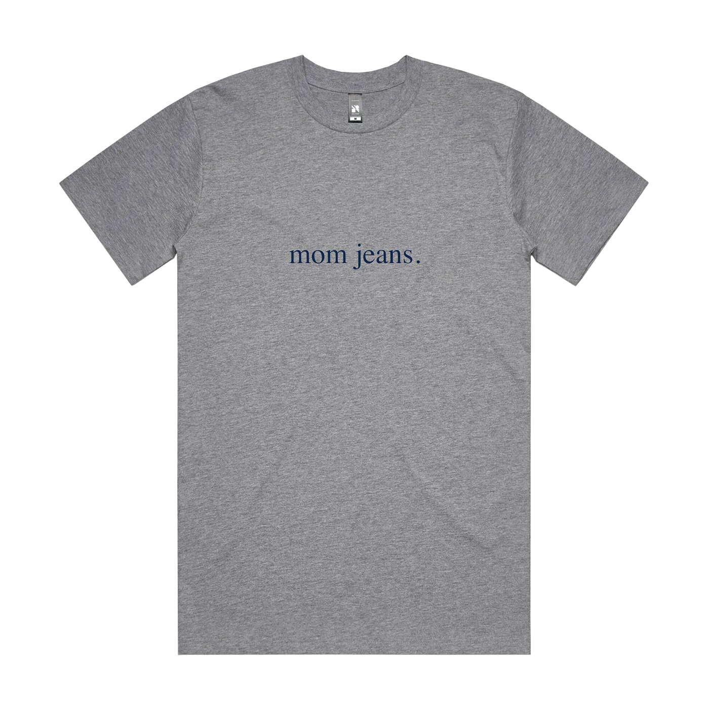 Mom Jeans. Classic T-Shirt (Grey Marle)