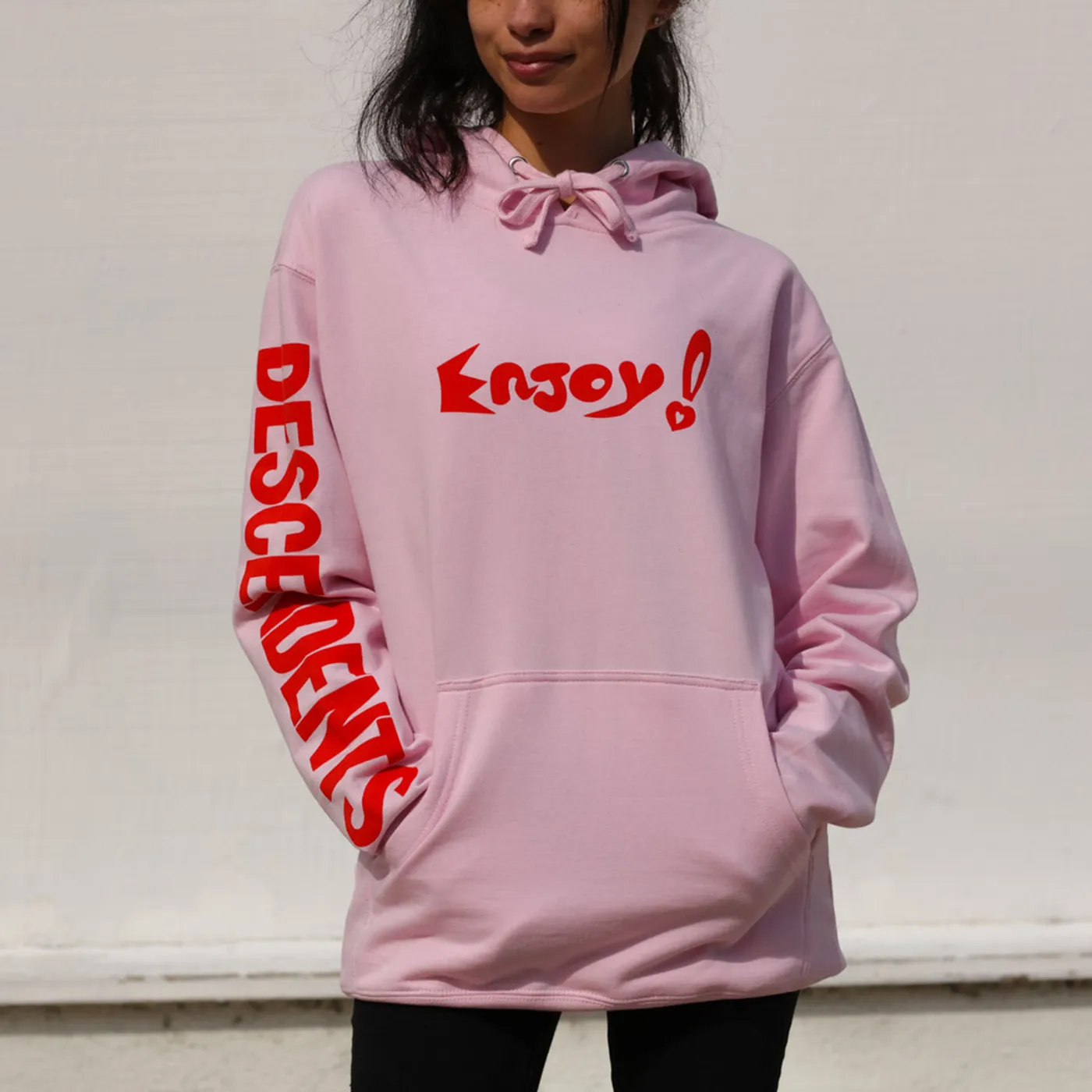 Descendents Enjoy! Pullover Hood (Light Pink)