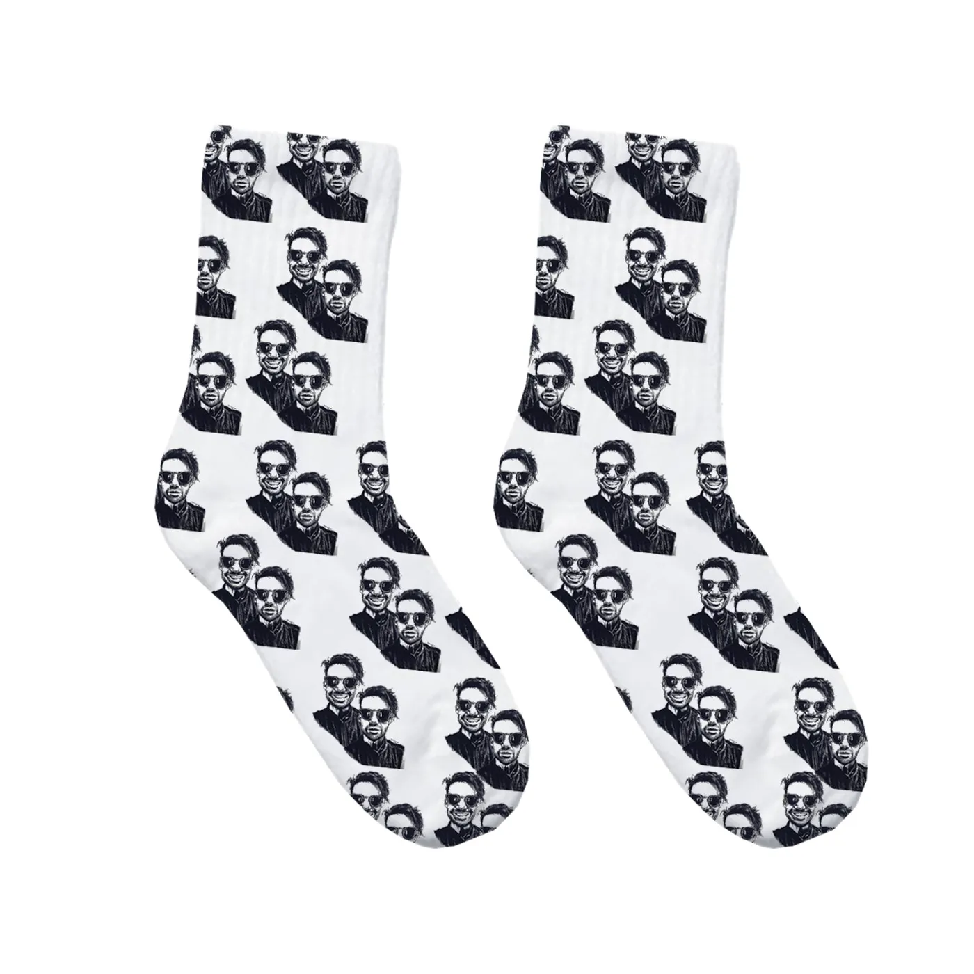 Phil Jamieson Portrait Socks