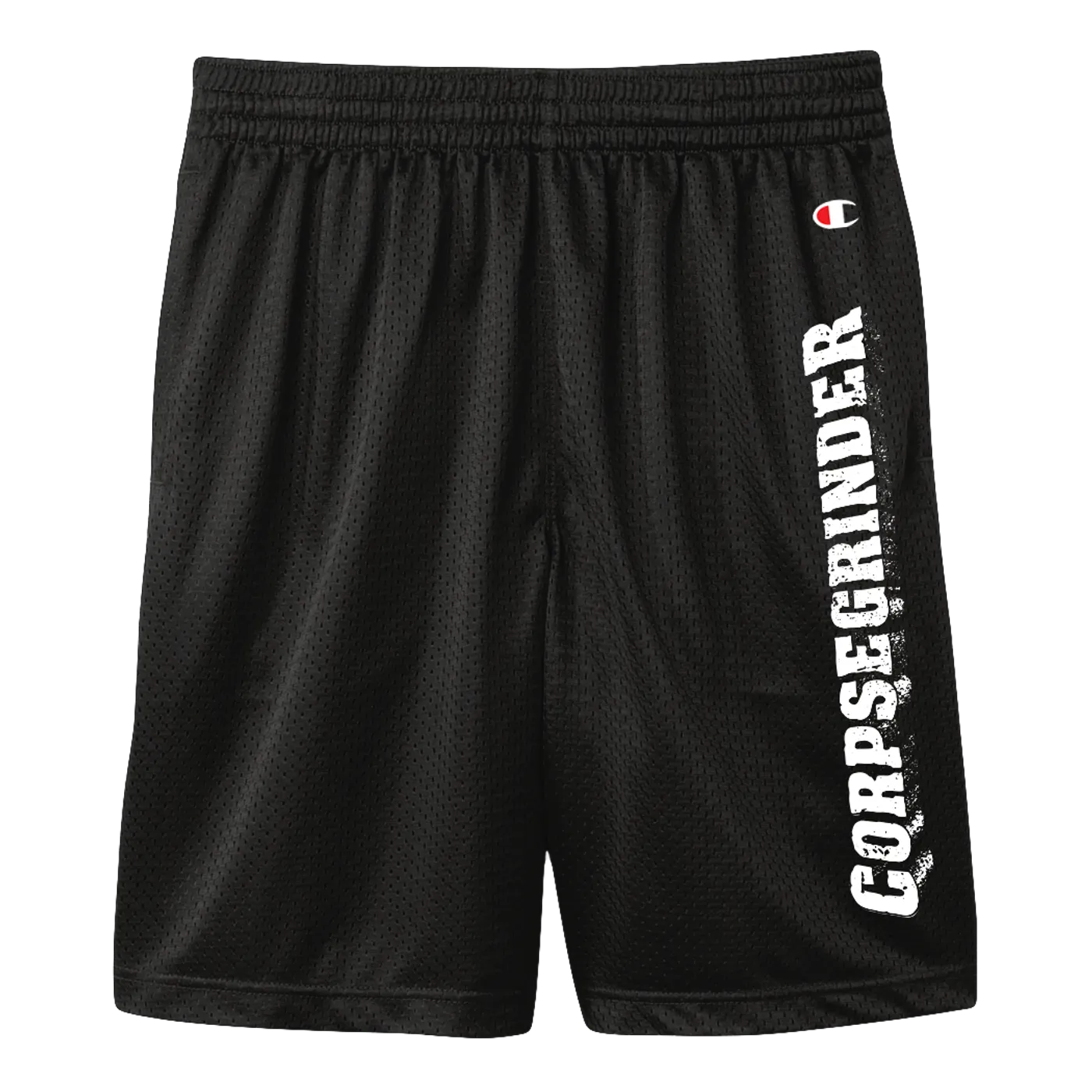 Corpsegrinder Logo Champion Shorts (Black)