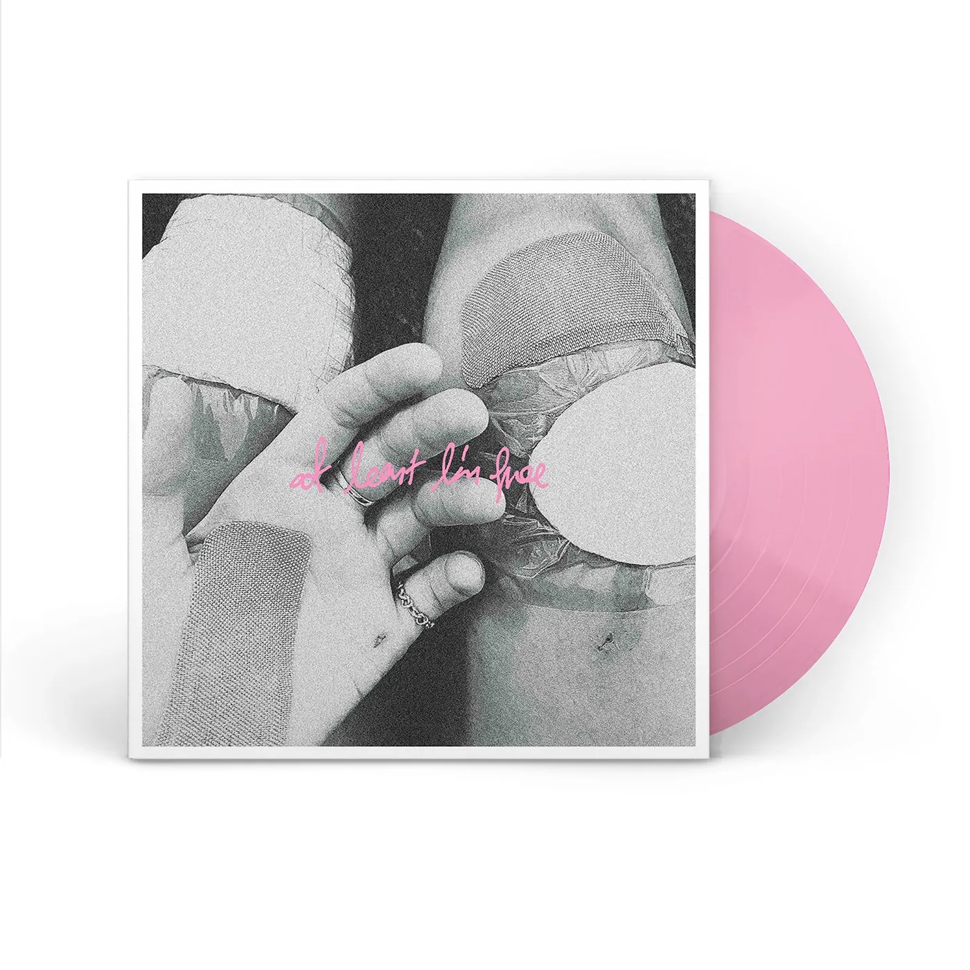 WAAX At Least I'm Free LP (Pink Transparent Vinyl)
