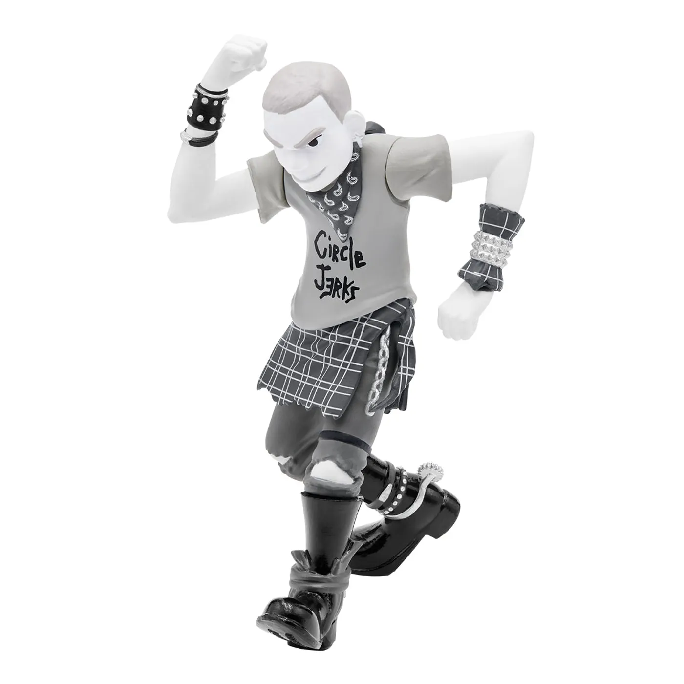 Circle Jerks Skank Man ReAction Figure (Grayscale)