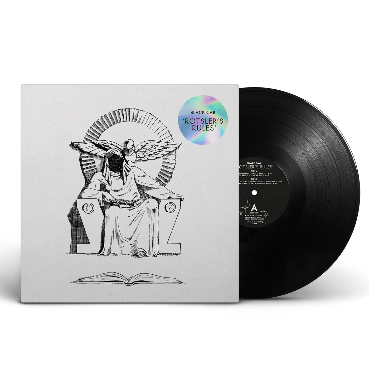 Black Cab 'Rotsler's Rules' LP (Black) (Vinyl)