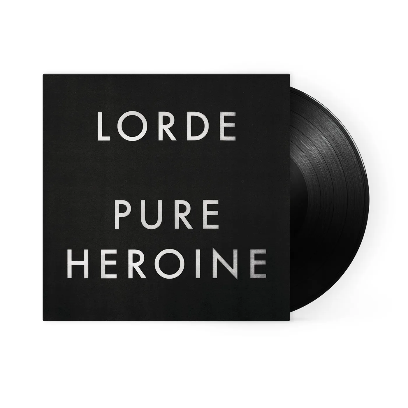 Lorde Pure Heroine LP (Black Vinyl)
