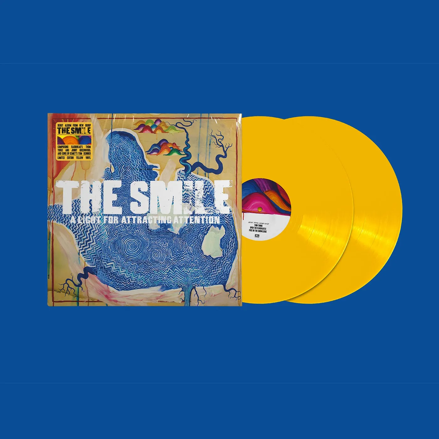 The Smile  A LIGHT FOR ATTRACTING ATTENTION 2LP (Yellow Vinyl)