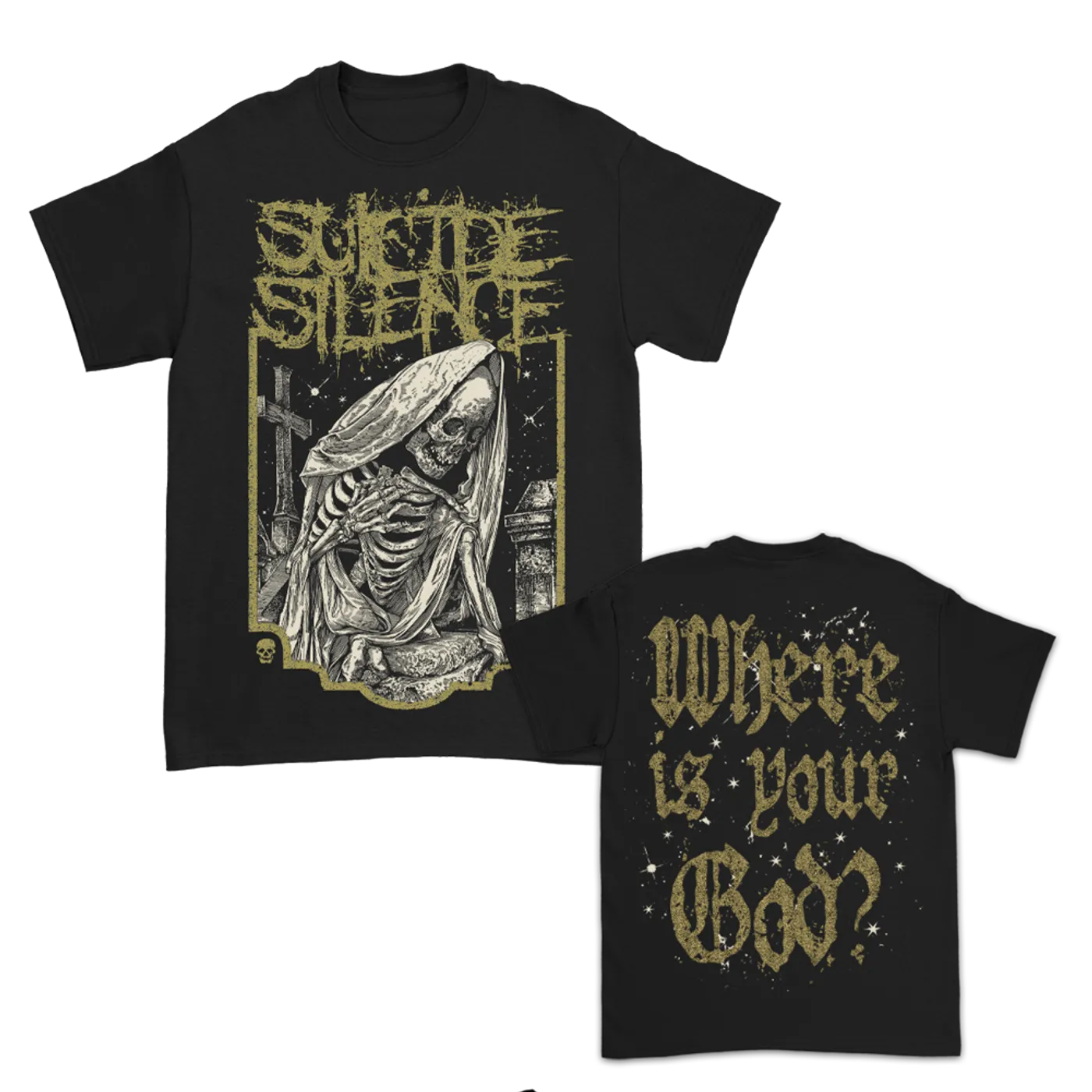 Suicide Silence Unanswered Tee (Black)