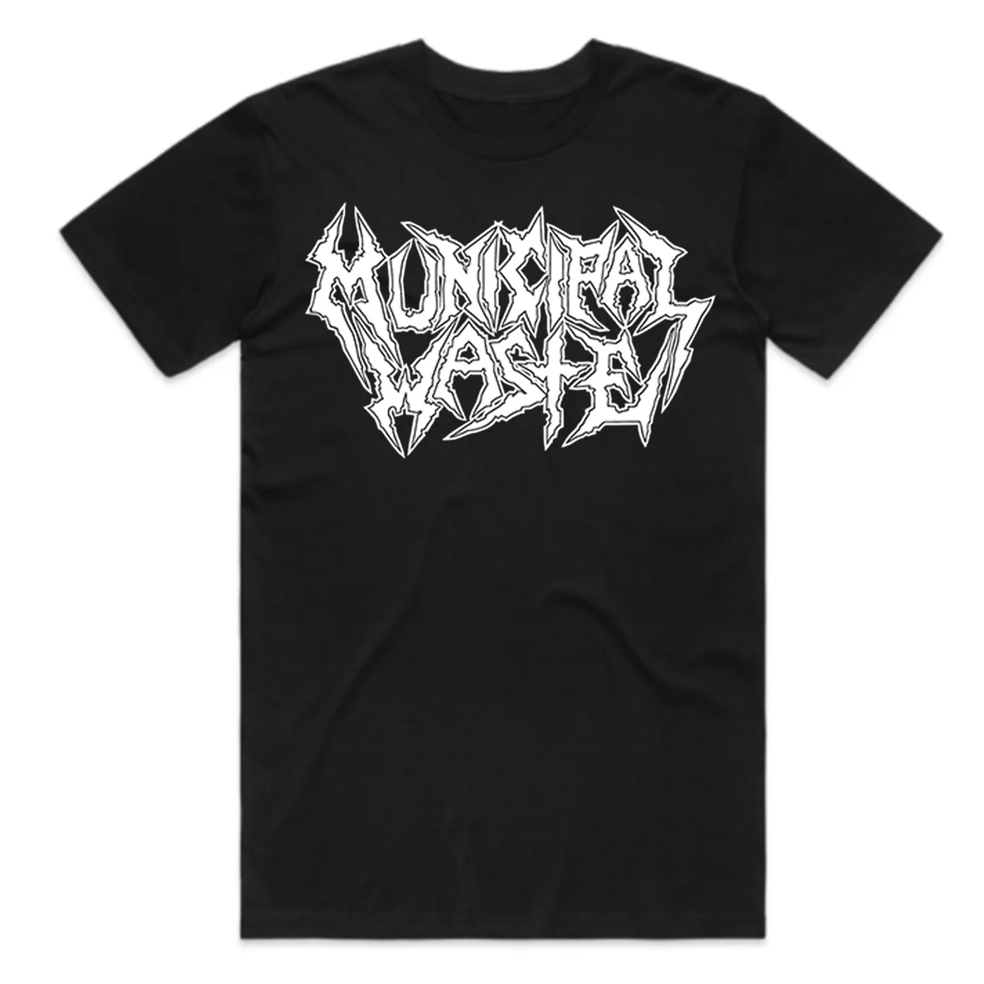 Municipal Waste Logo T-Shirt (Black)