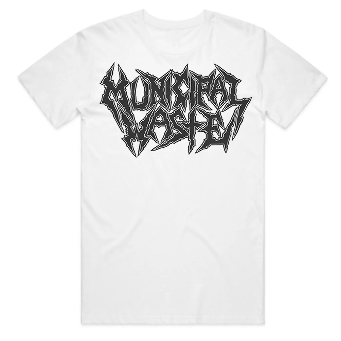 Municipal Waste Logo T-Shirt (White)