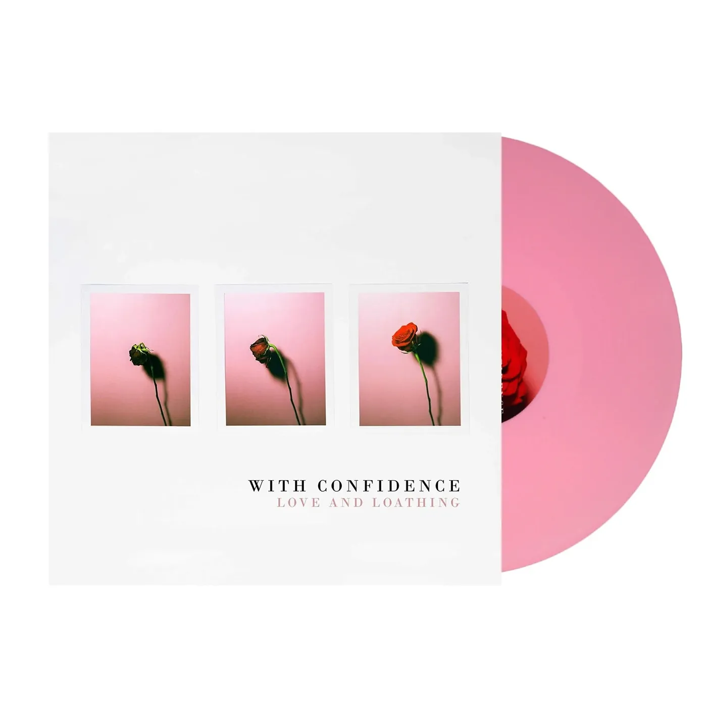 With Confidence Love And Loathing LP (Pink Vinyl)