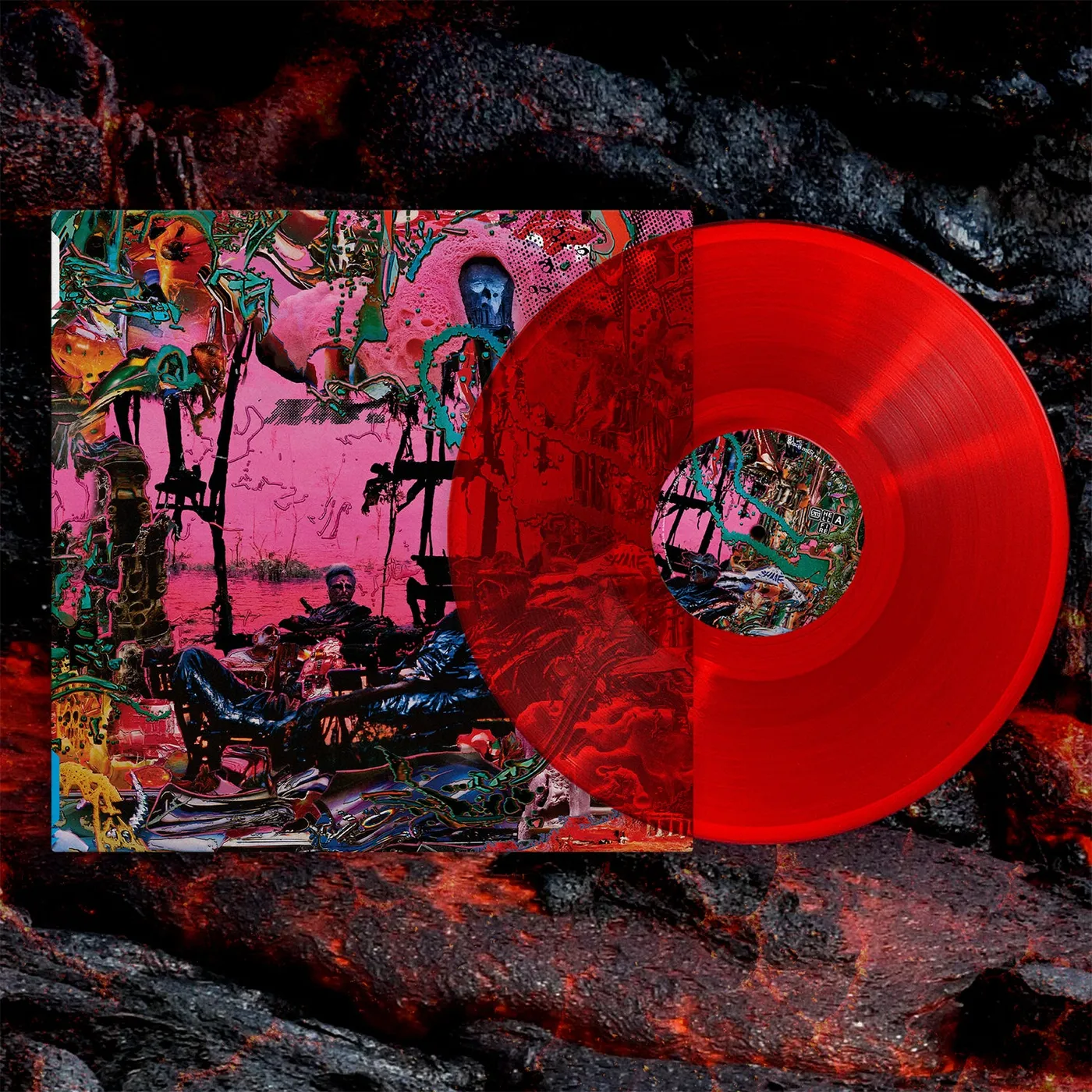 black midi Hellfire LP (Red) (Vinyl)