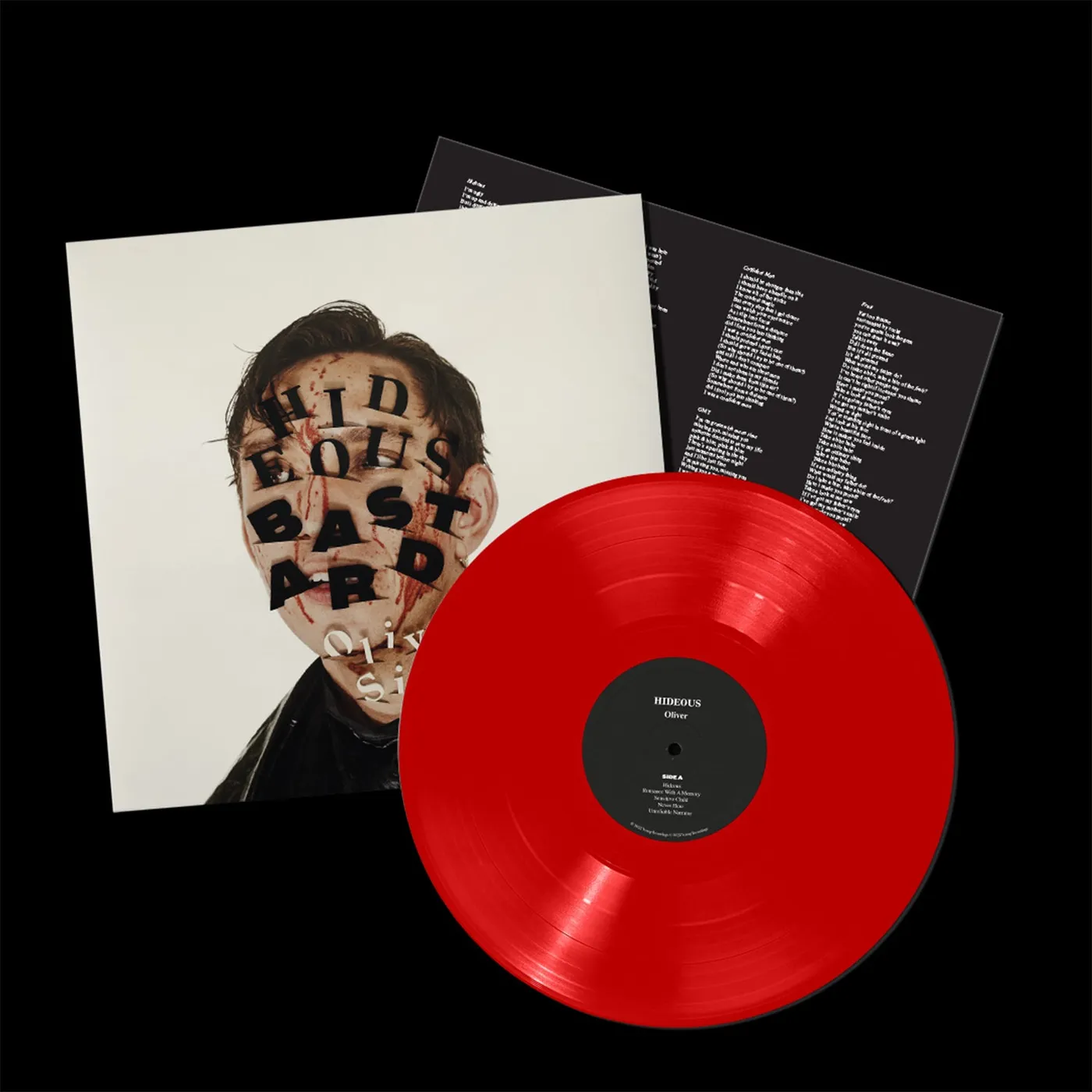 Oliver Sim Hideous Bastard LP (Red) (Vinyl)