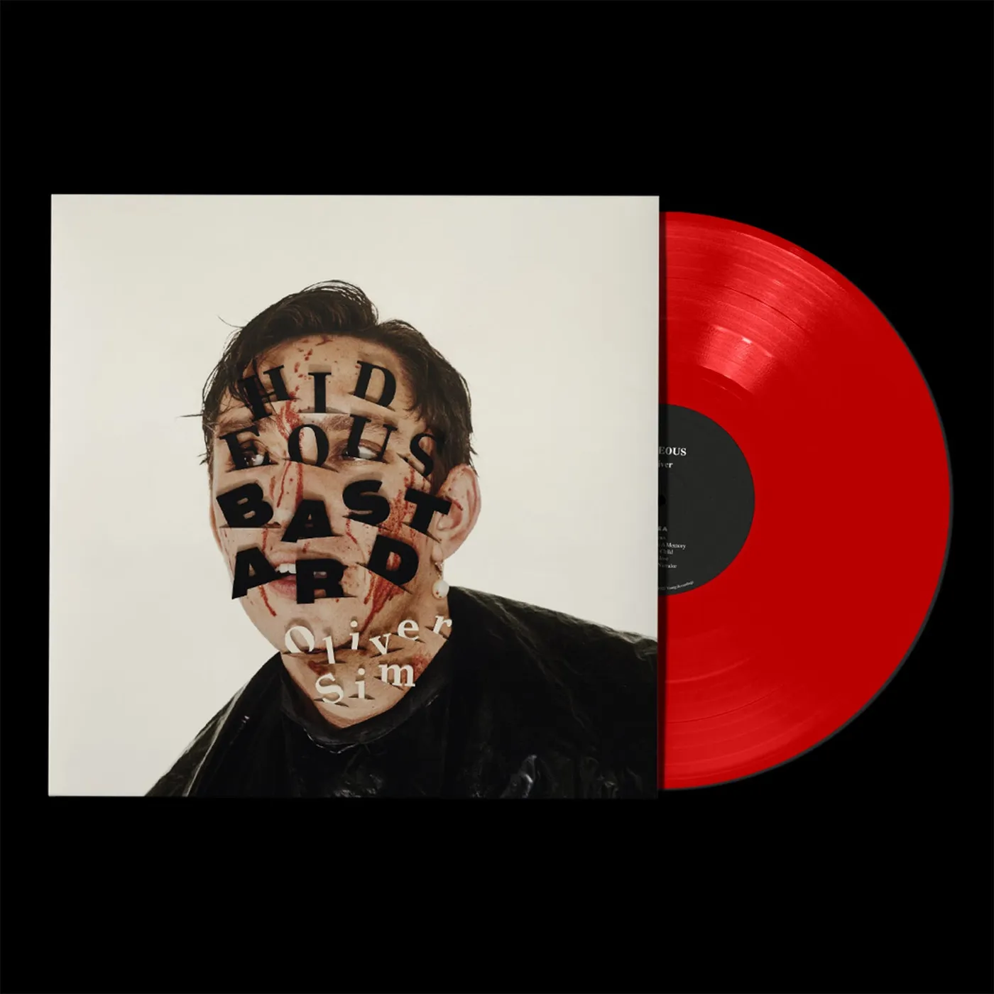 Oliver Sim Hideous Bastard LP (Red) (Vinyl)