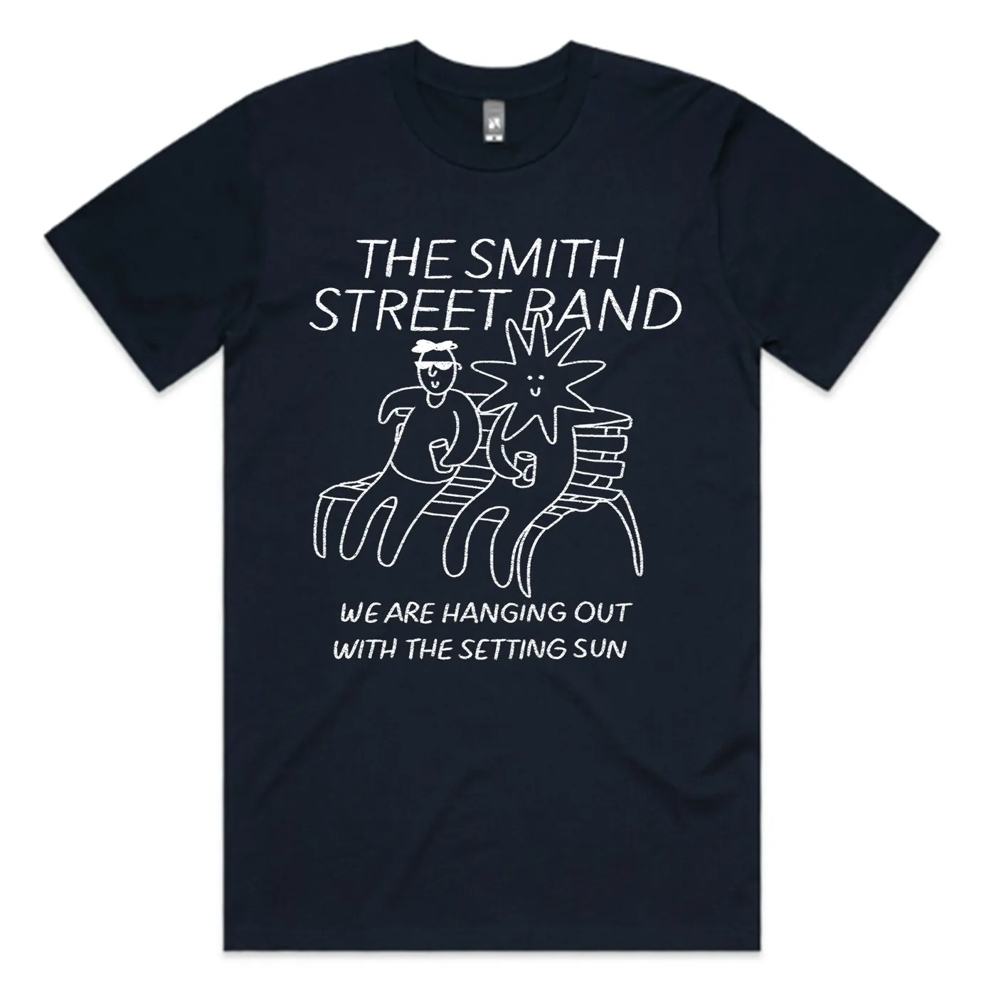 The Smith Street Band Setting Sun T-Shirt (Navy)