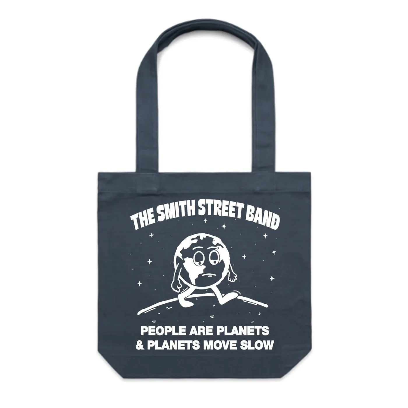 The Smith Street Band People Are Planets Tote Bag (Petrol Blue)