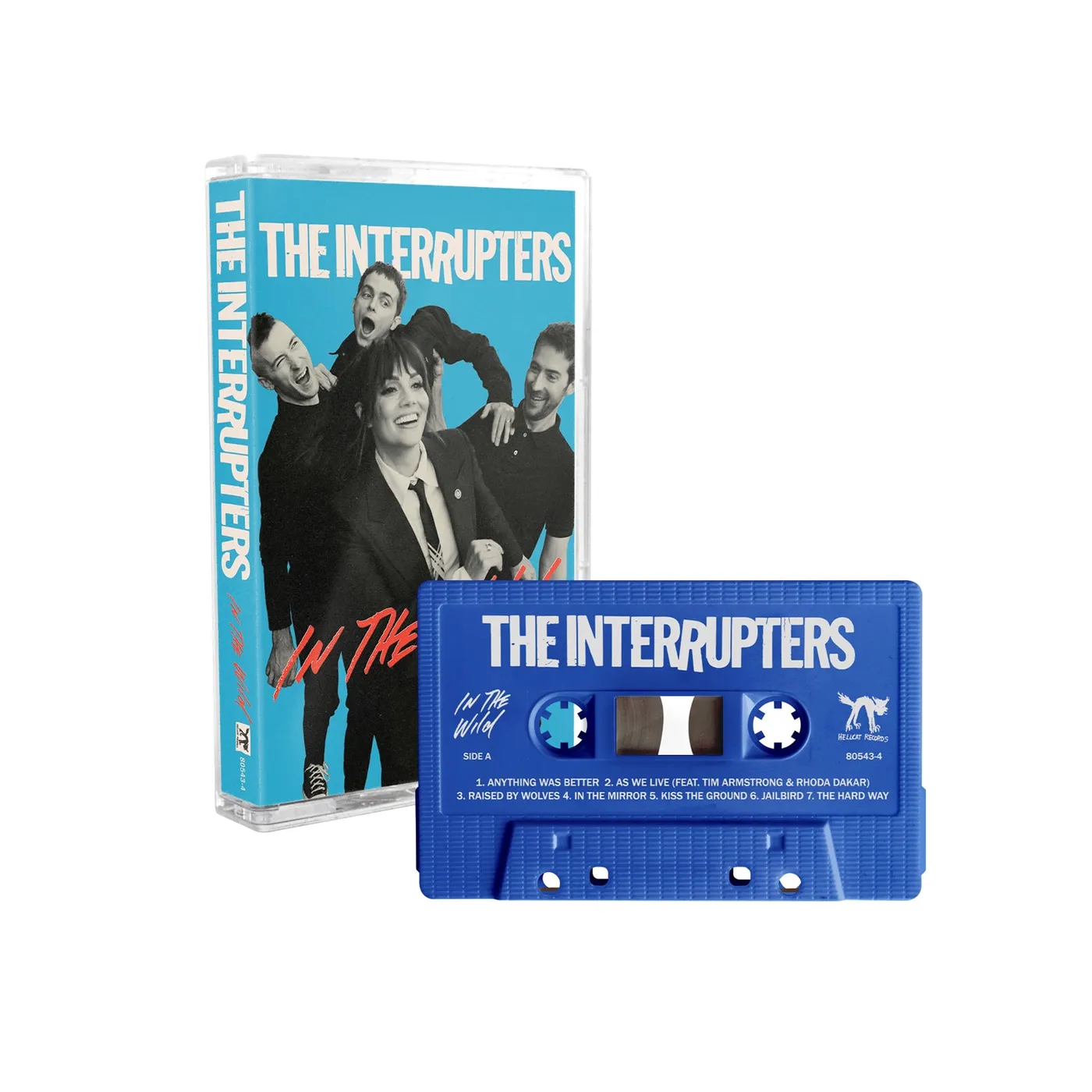 The Interrupters In the Wild Cassette (Blue)
