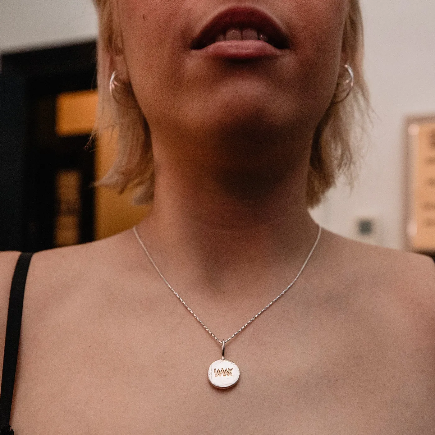 WAAX Handmade Pendant Necklace + Lyric Sheet + Download