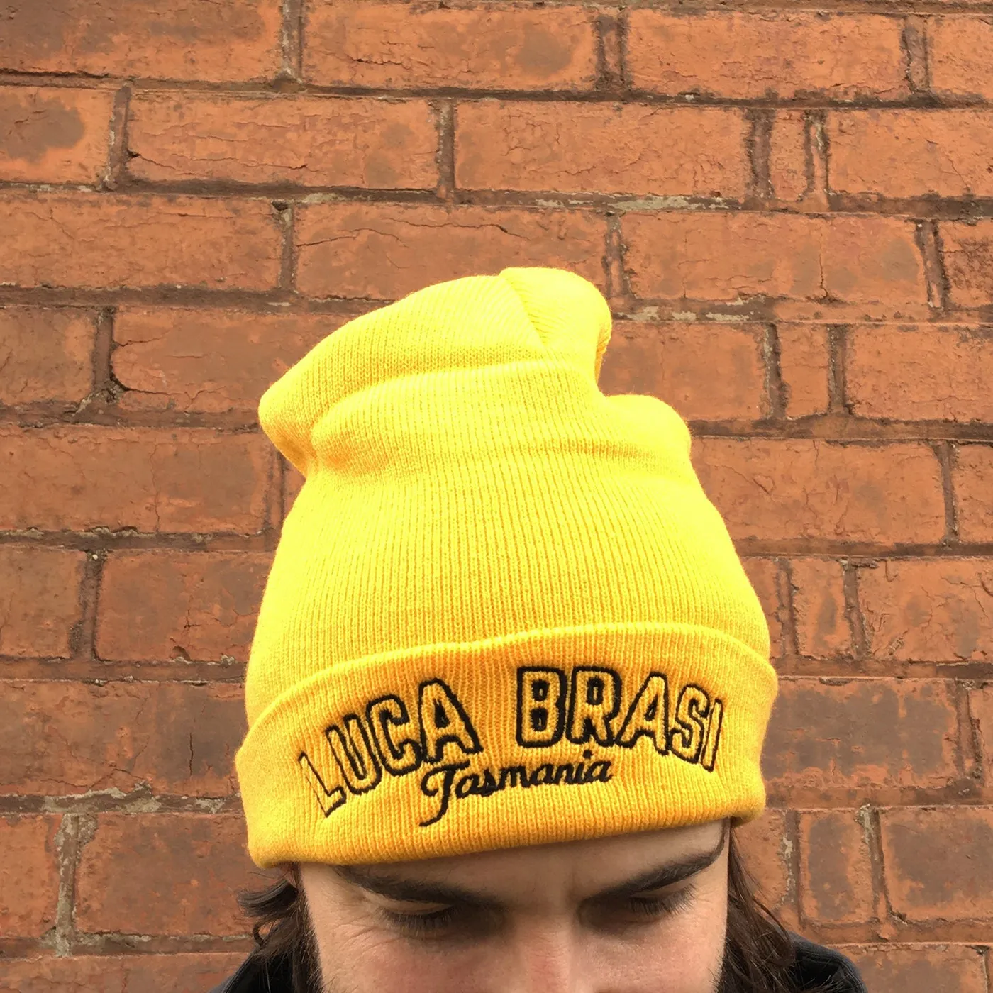 Luca Brasi College Beanie (Yellow)
