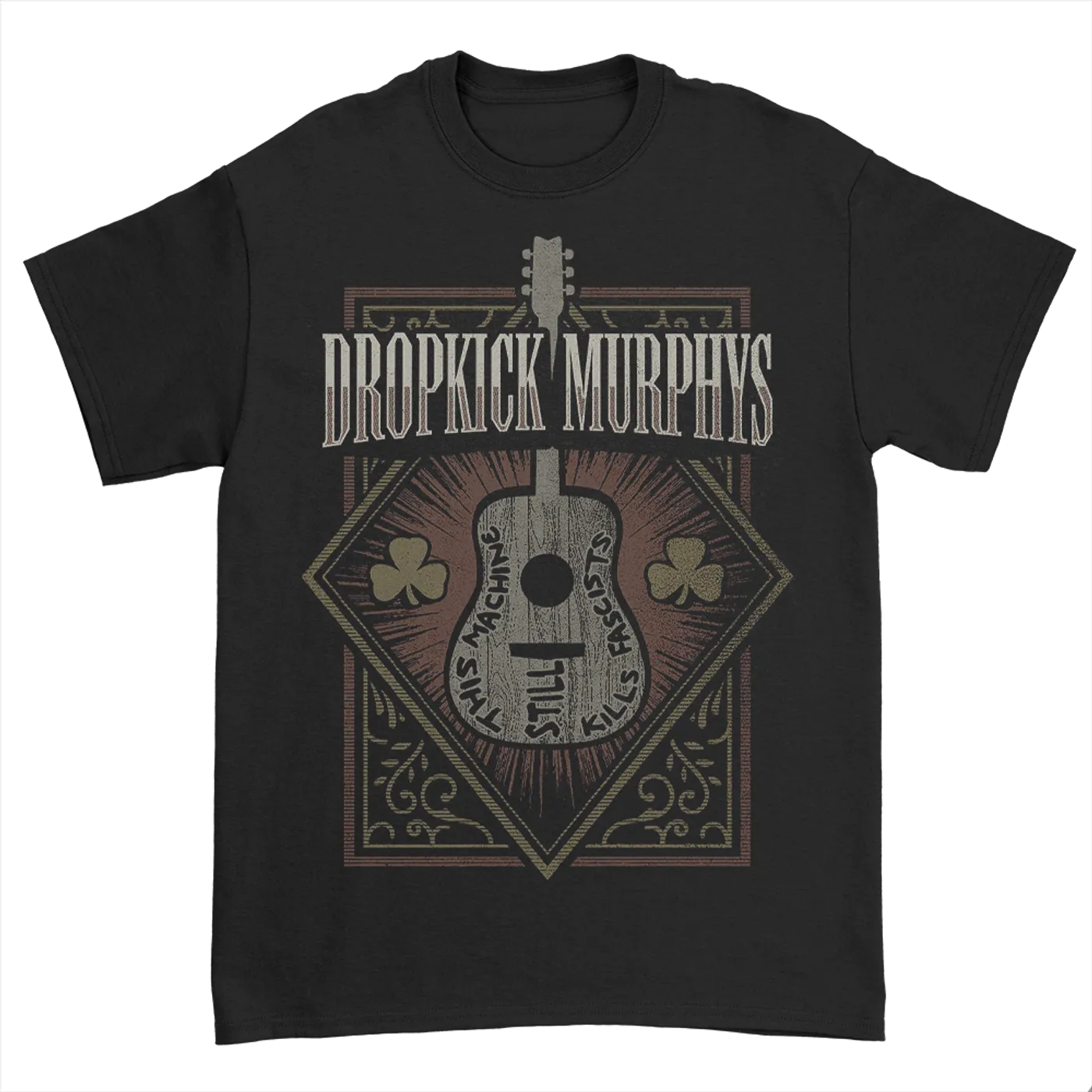 Dropkick Murphys Diamond Guitar Tshirt (Black)