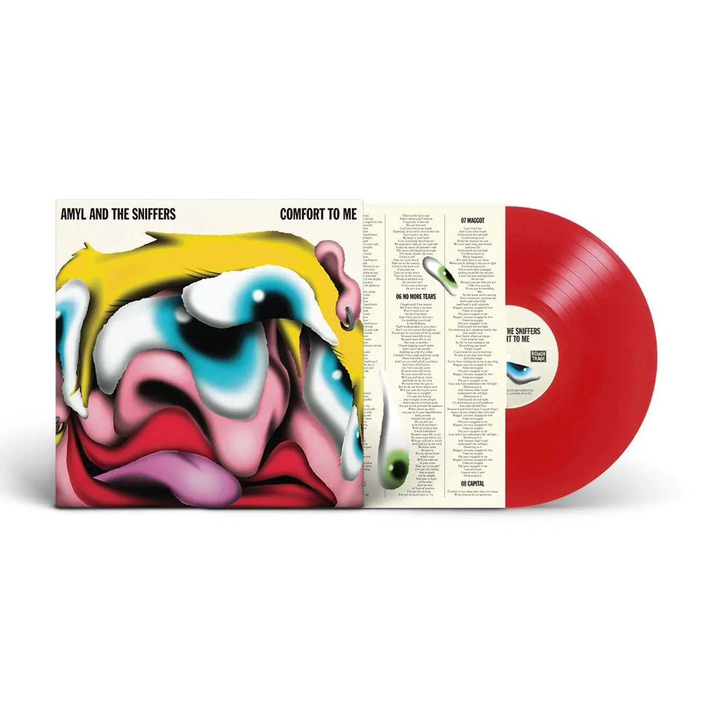 Amyl and The Sniffers Comfort To Me LP (Red Vinyl)