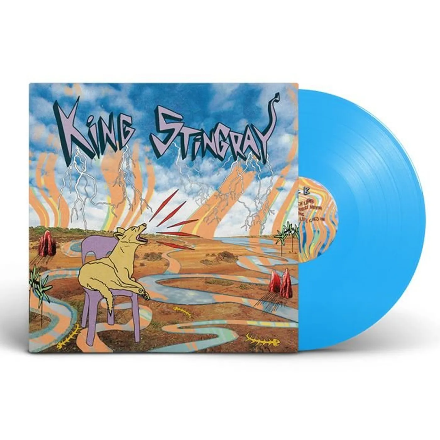 King Stingray LP (Transparent Blue) (Vinyl)