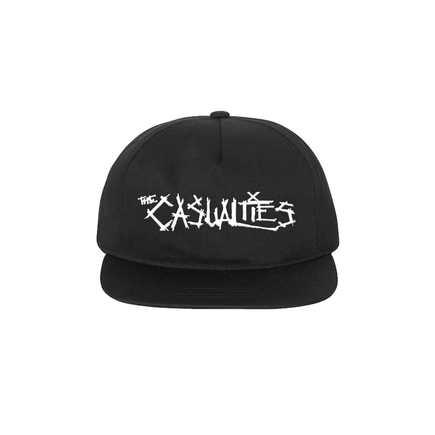 The Casualties Logo Snapback (Black)