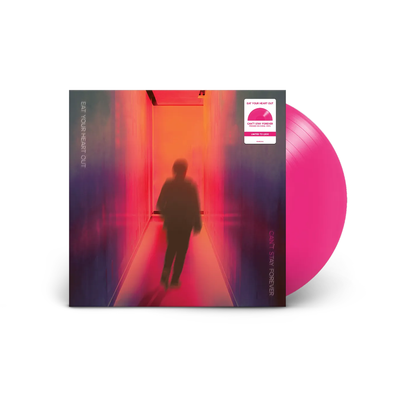 Eat Your Heart Out Can't Stay Forever LP (Coral) (Vinyl)