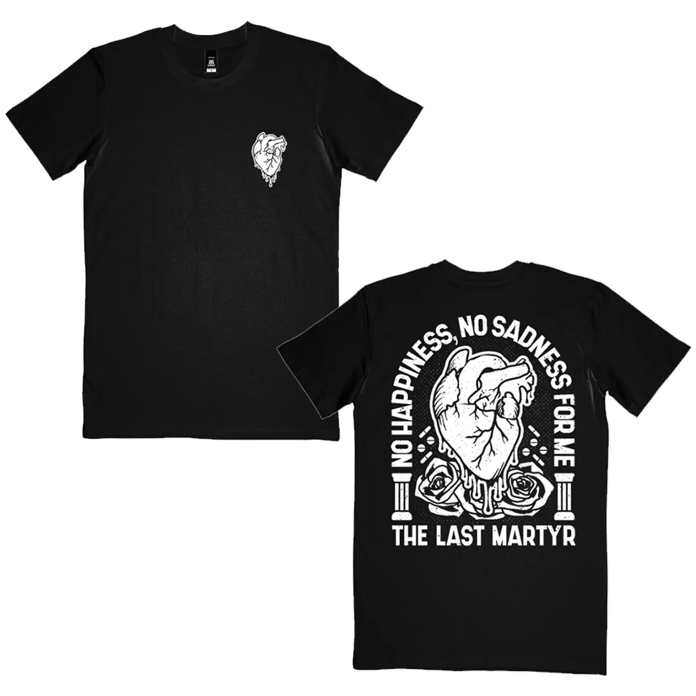 The Last Martyr Sugar Tee (Black)