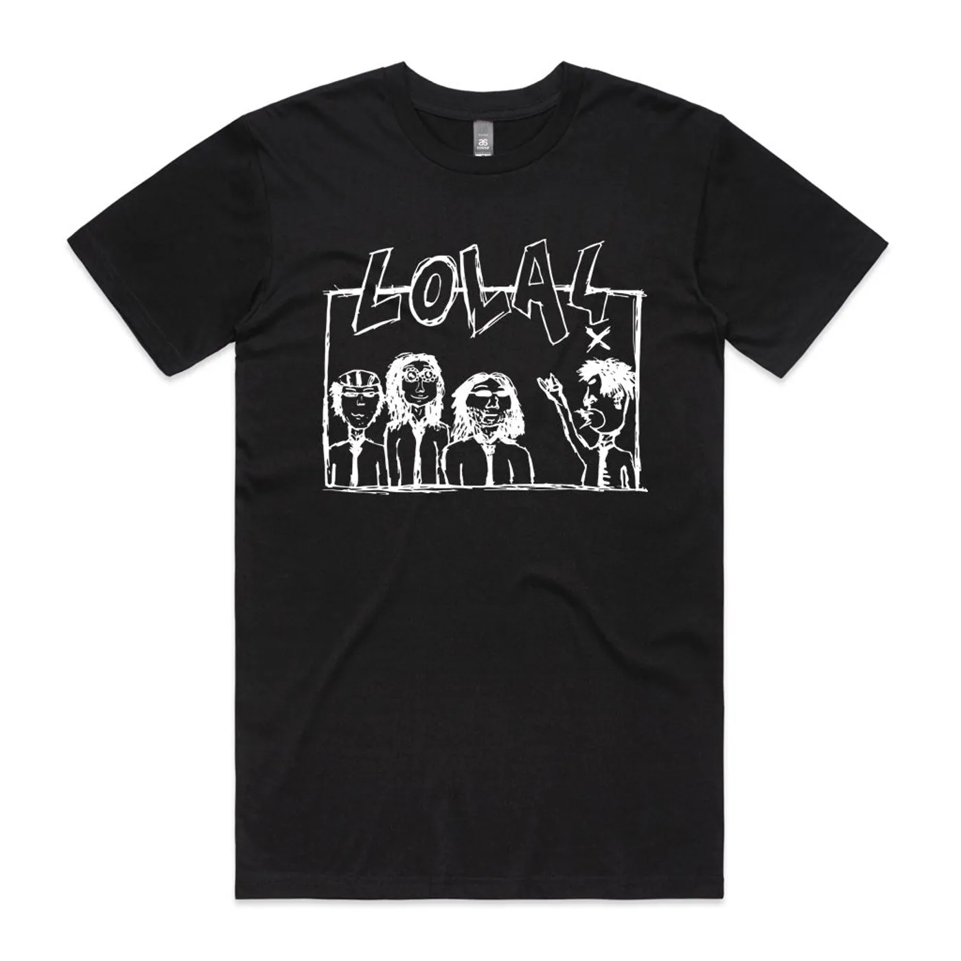 Lola Sketchy Tee (Black)