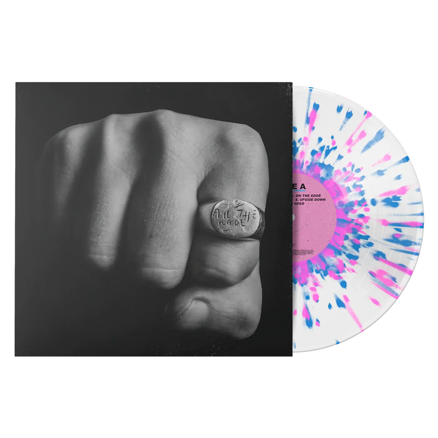 LOSER All The Rage LP (Clear w/ Pink & Blue Splatter Vinyl)
