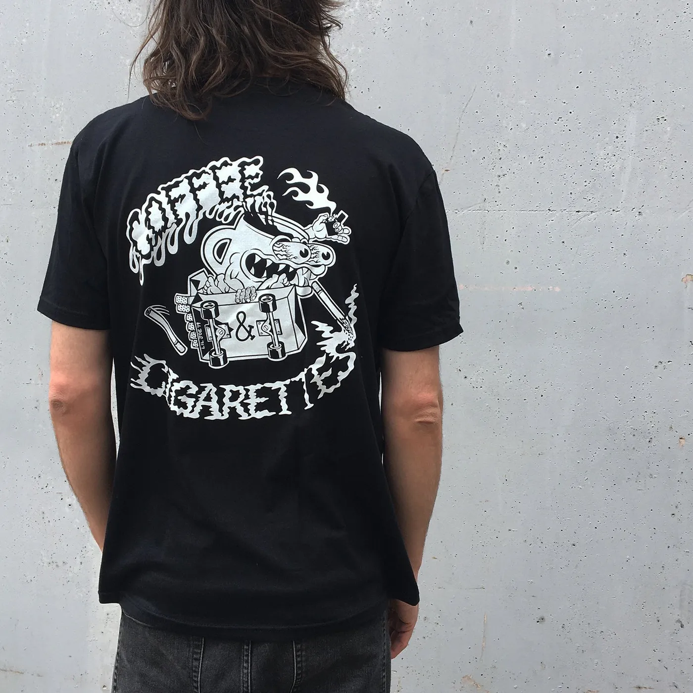 Lagwagon Coffee & Cigarettes Tee (Black)