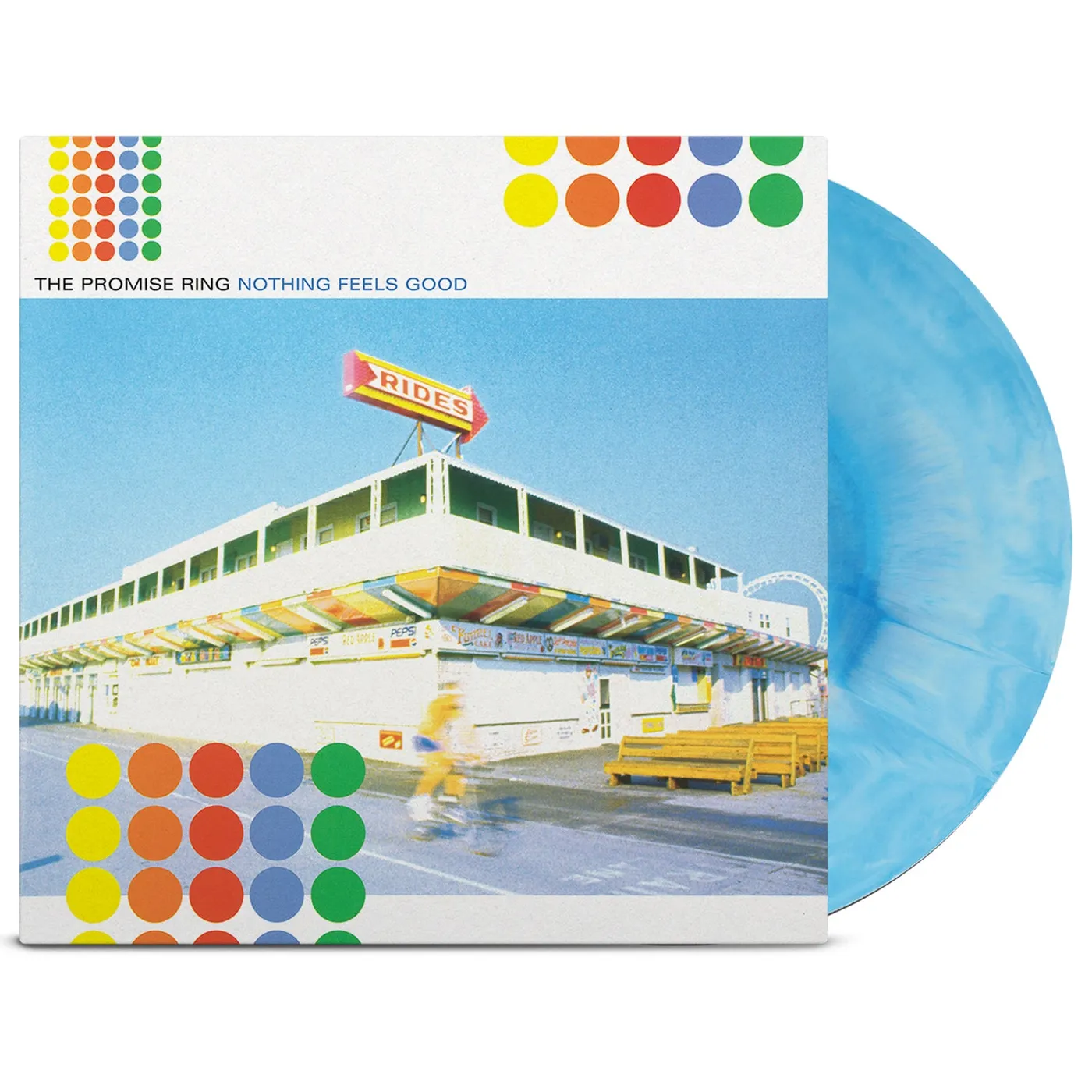 The Promise Ring Nothing Feels Good LP (Blue & White Galaxy) - 25th Anniversary Reissue (Vinyl)