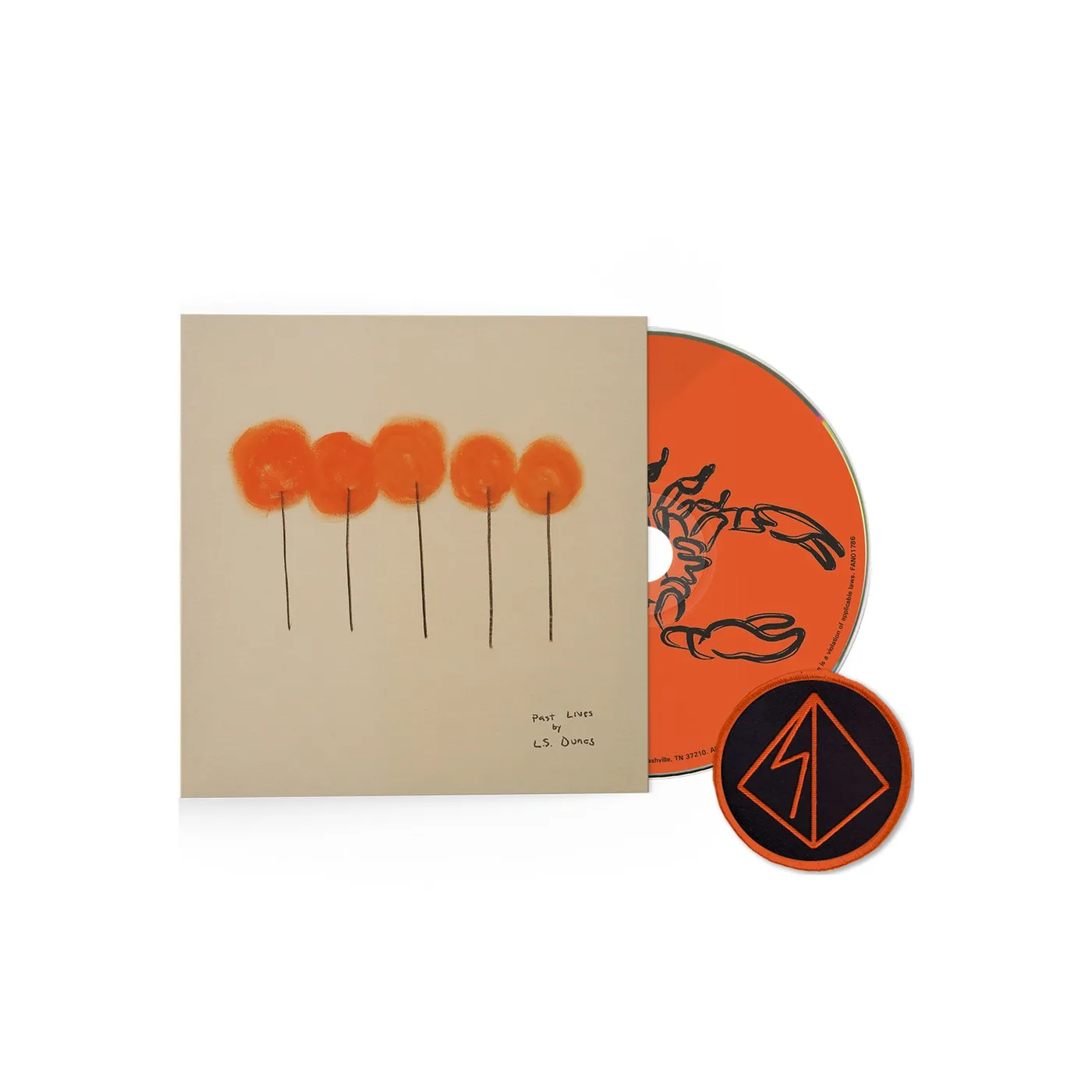 L.S. Dunes Past Lives CD + Patch