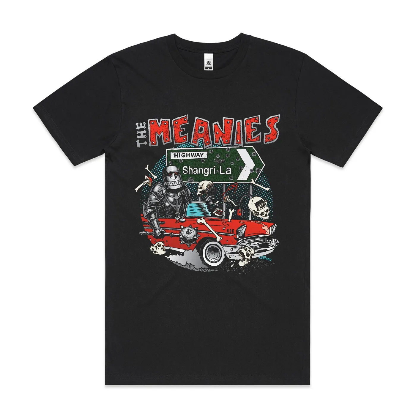 The Meanies Shangri La T-shirt (Black)
