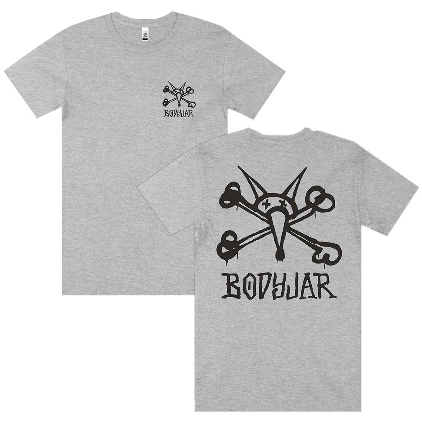 Bodyjar Rat Tee (Grey Marle)