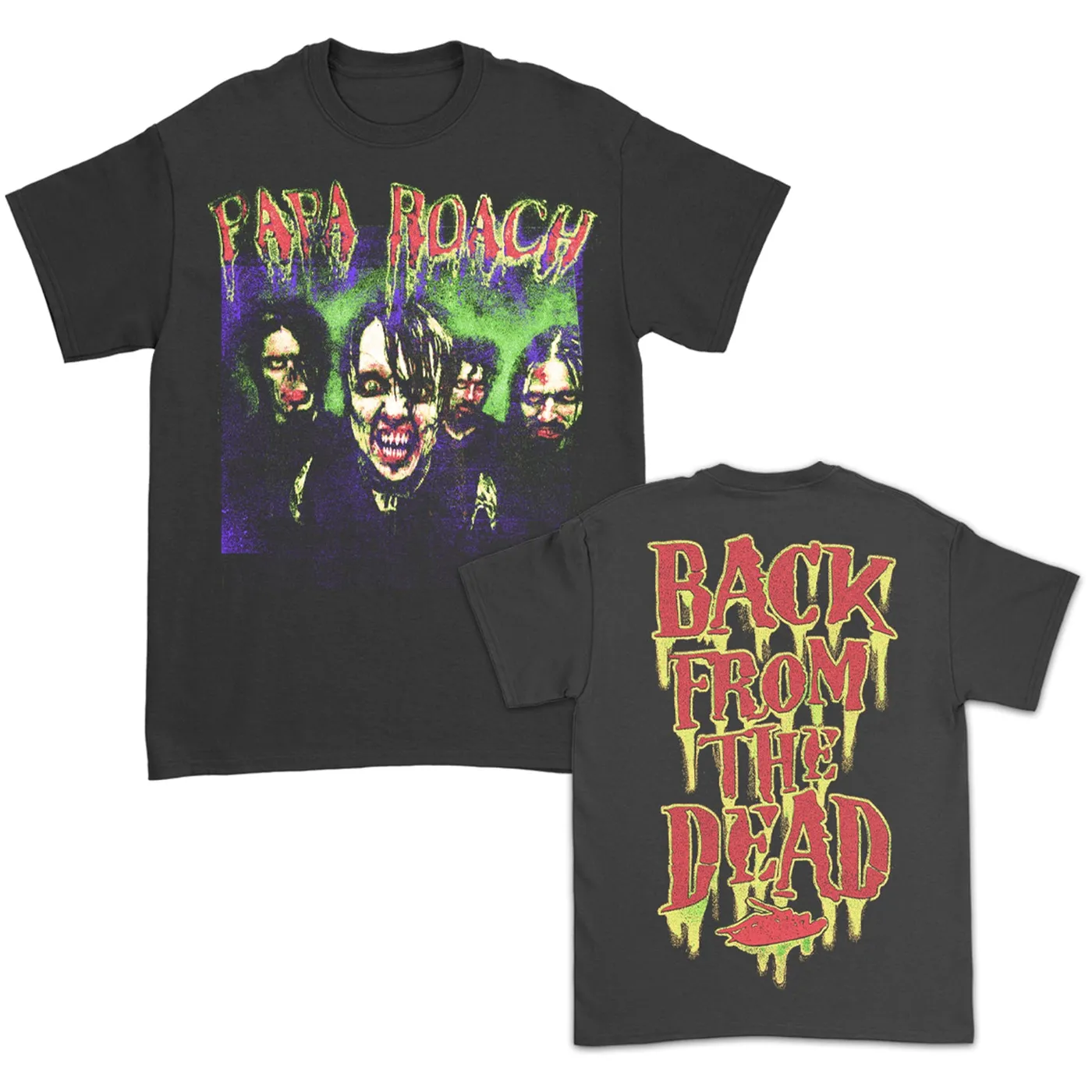 Papa Roach Zombie Tee (Black)