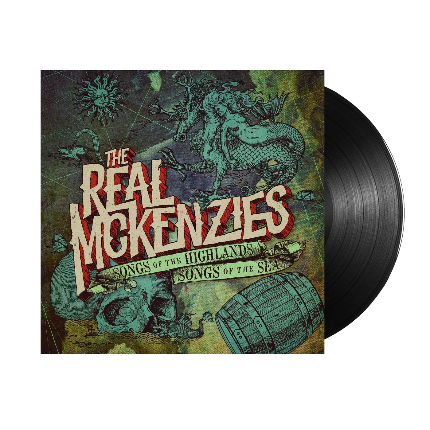 The Real McKenzies Songs of the Highlands, Songs of the Sea LP (Colour) (Vinyl)