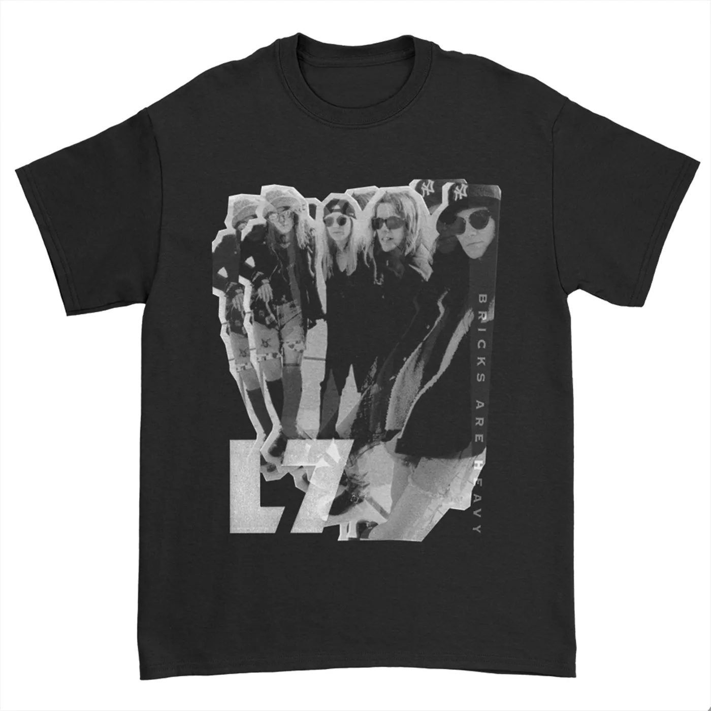 L7 B&W 3D Tee (Black)