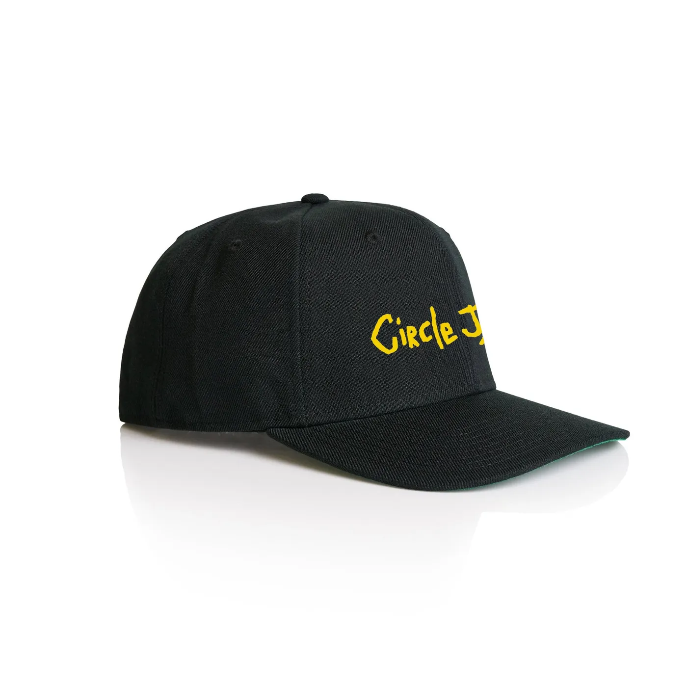 Circle Jerks Logo Snapback Hat (Black)