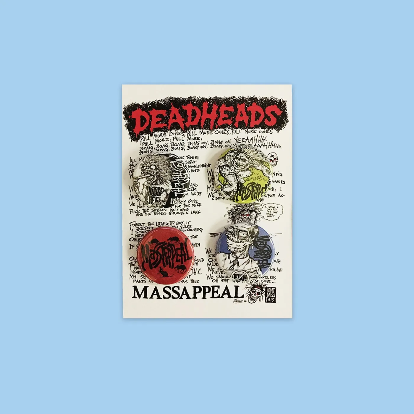 Massappeal Badge Set 2