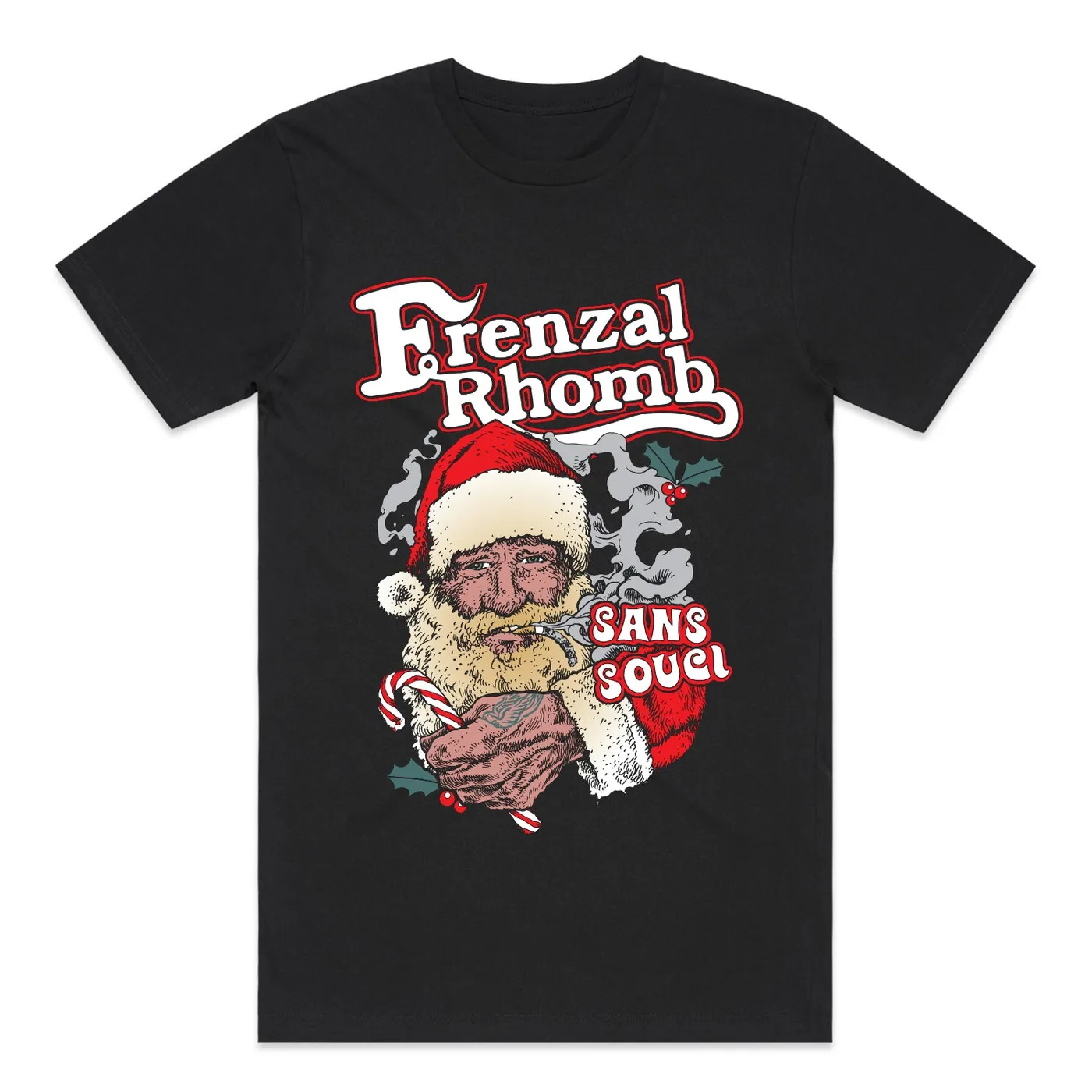 Frenzal Rhomb Bad Santa T-Shirt (Black)