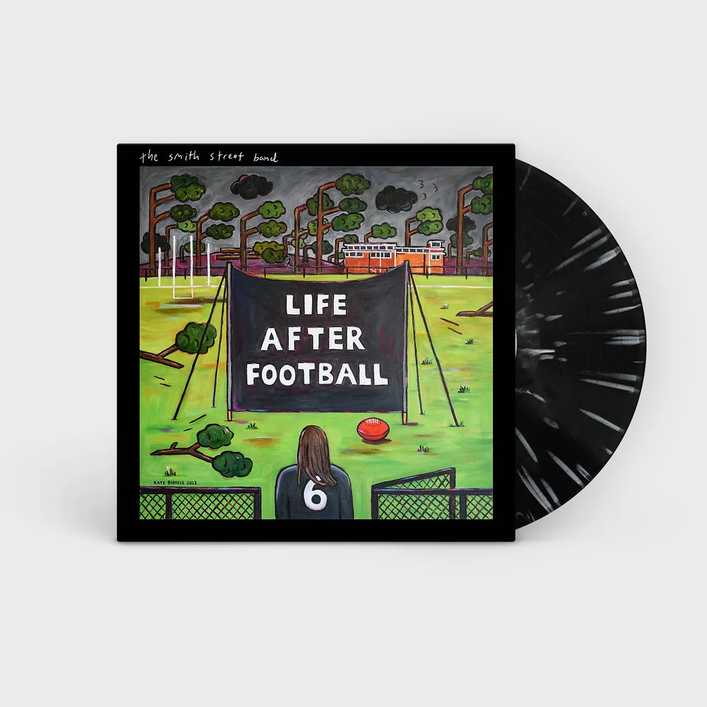 The Smith Street Band Life After Football LP (Black w/ White Splatter Vinyl)