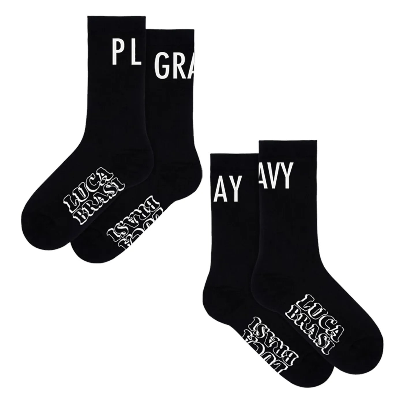 Luca Brasi Gravy Socks (Black)