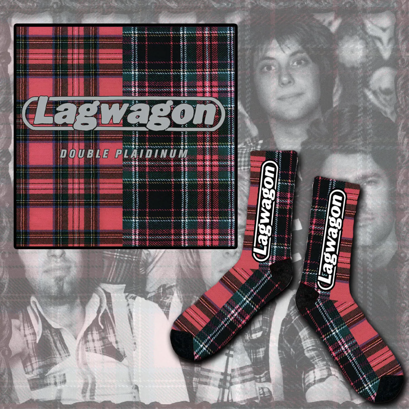 Lagwagon Double Plaidinum LP (25th Anniv. Colour Vinyl) Bundle