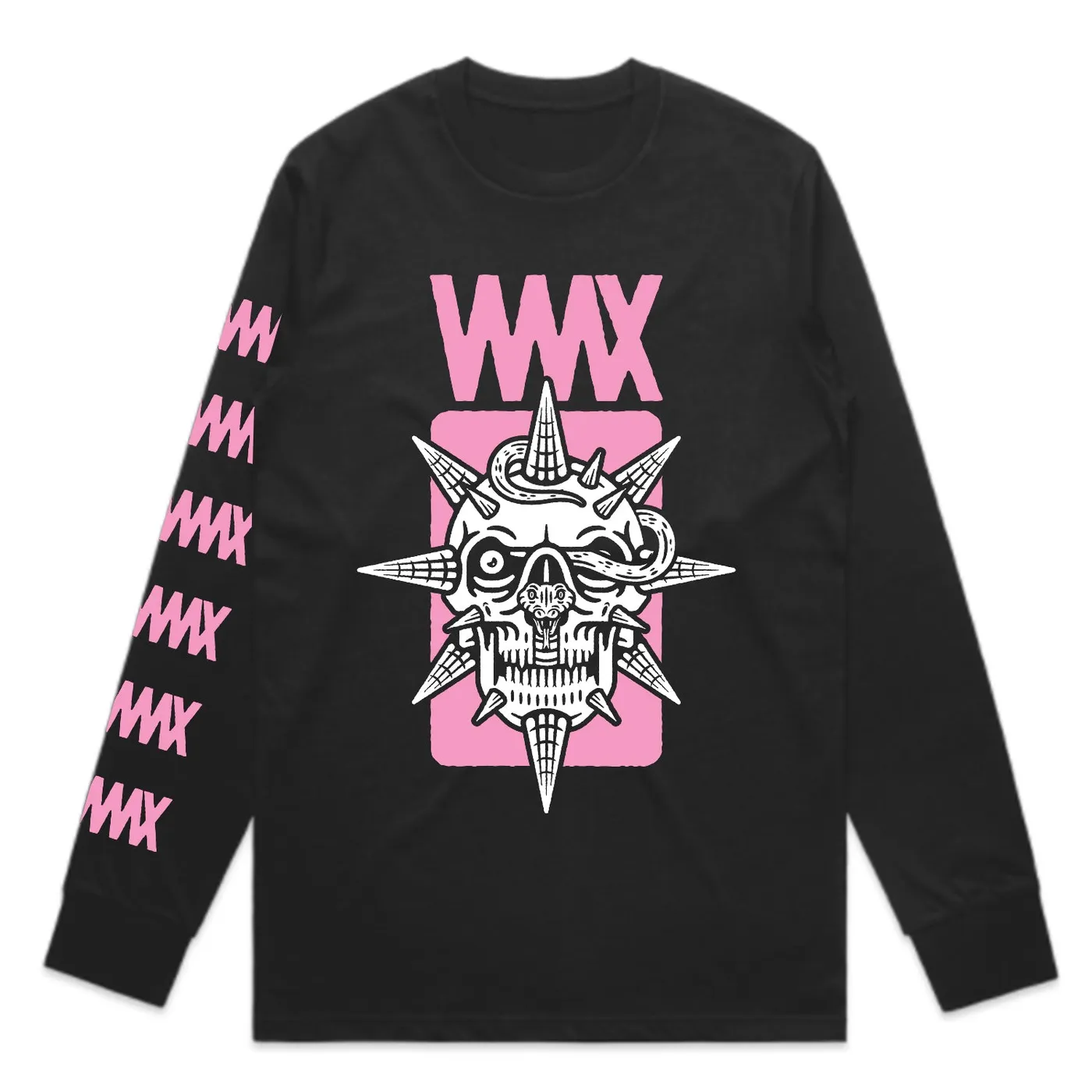 WAAX Snake Skull Longsleeve (Black)