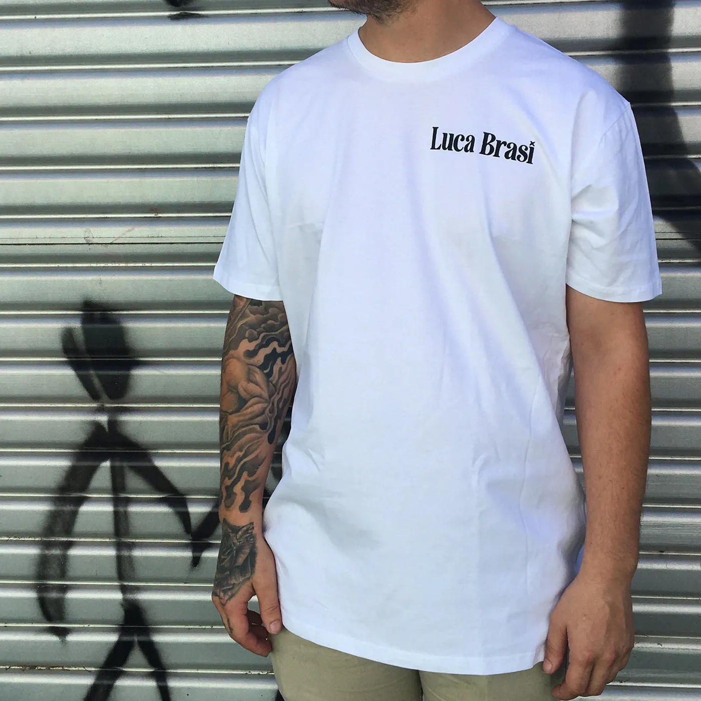 Luca Brasi Squid Tee (White)