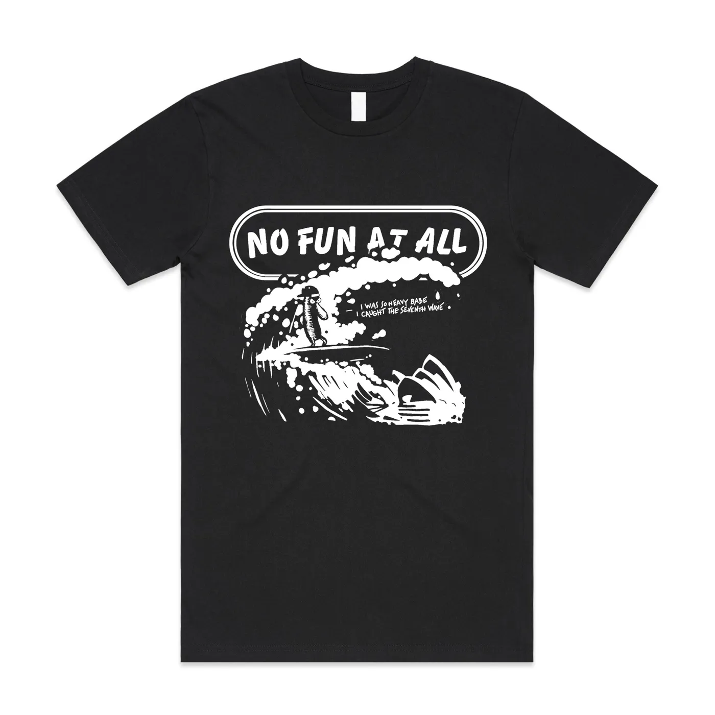 No Fun At All Seventh Wave Oz Tour 2022 Tee (Black)