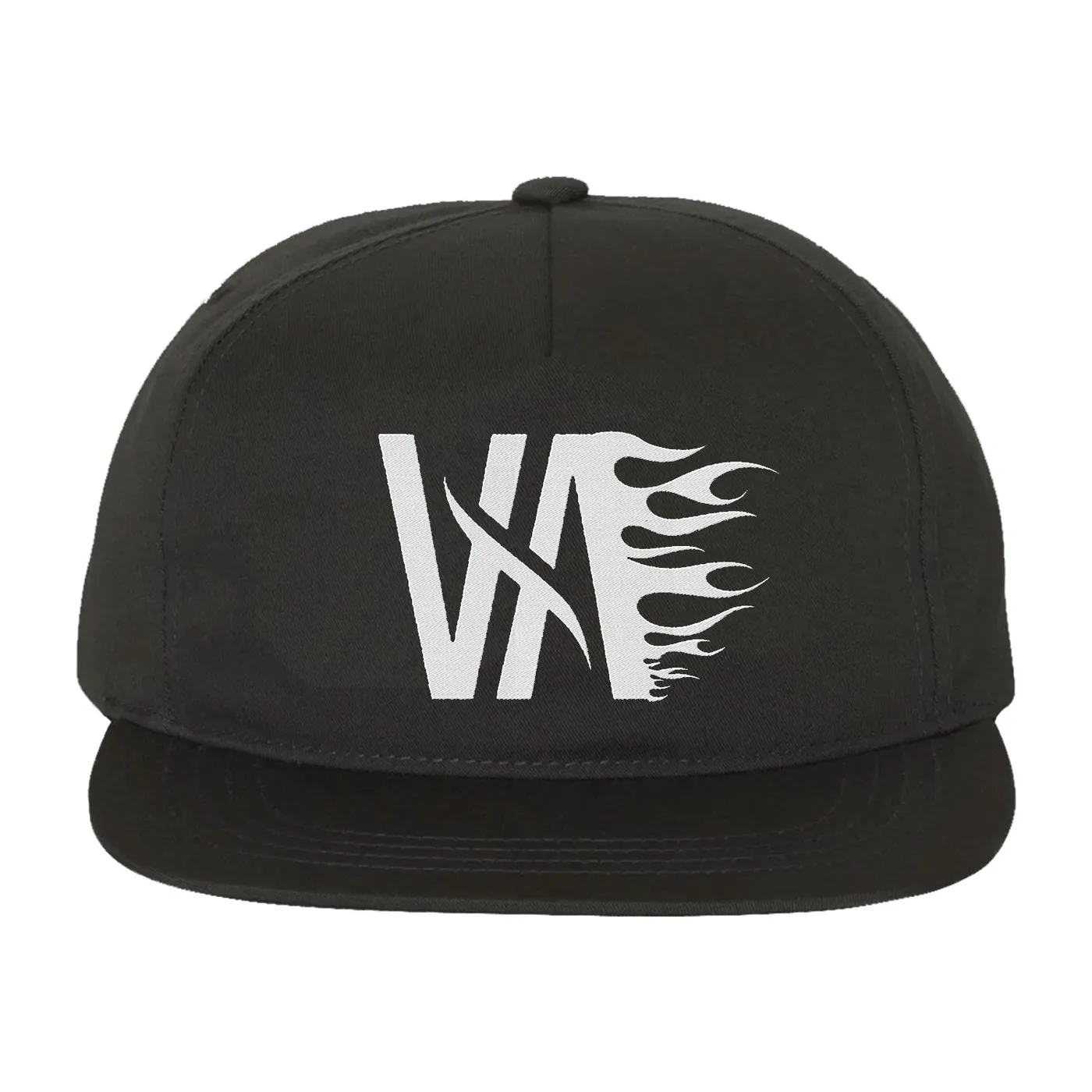 I Prevail VA Flames Logo Snapback Hat (Black)